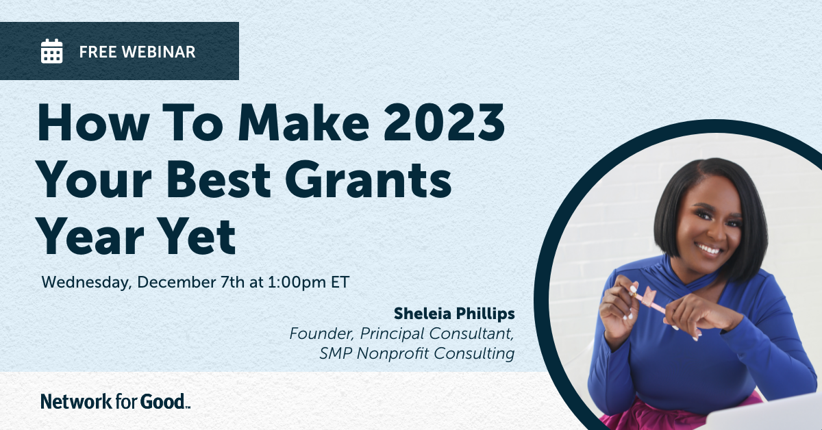 How to Make 2023 Your Best Grants Year Yet
