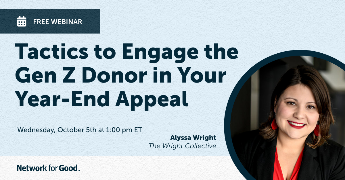 Tactics to Engage the Gen Z Donor in Your Year-End Appeal