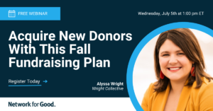 Acquire New Donors With This Fall Fundraising Plan