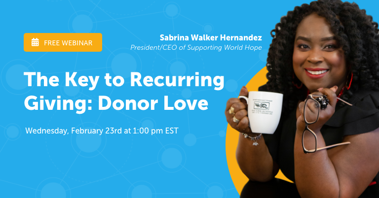 The Key to Recurring Giving: Donor Love