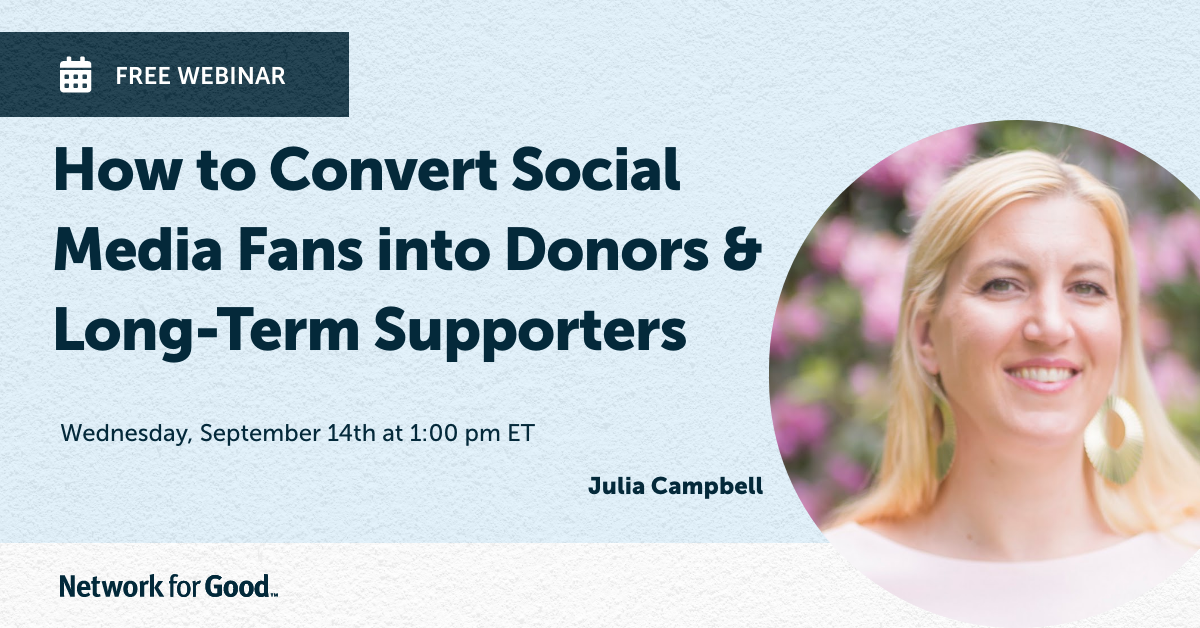 How to Convert Social Media Fans to Donors