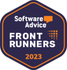 SoftwareAdvice Front Runners 2023 Badge